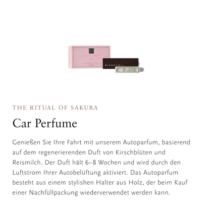 Rituals Autoparfüm Car Perfume The Ritual of Sakura Autoparfum