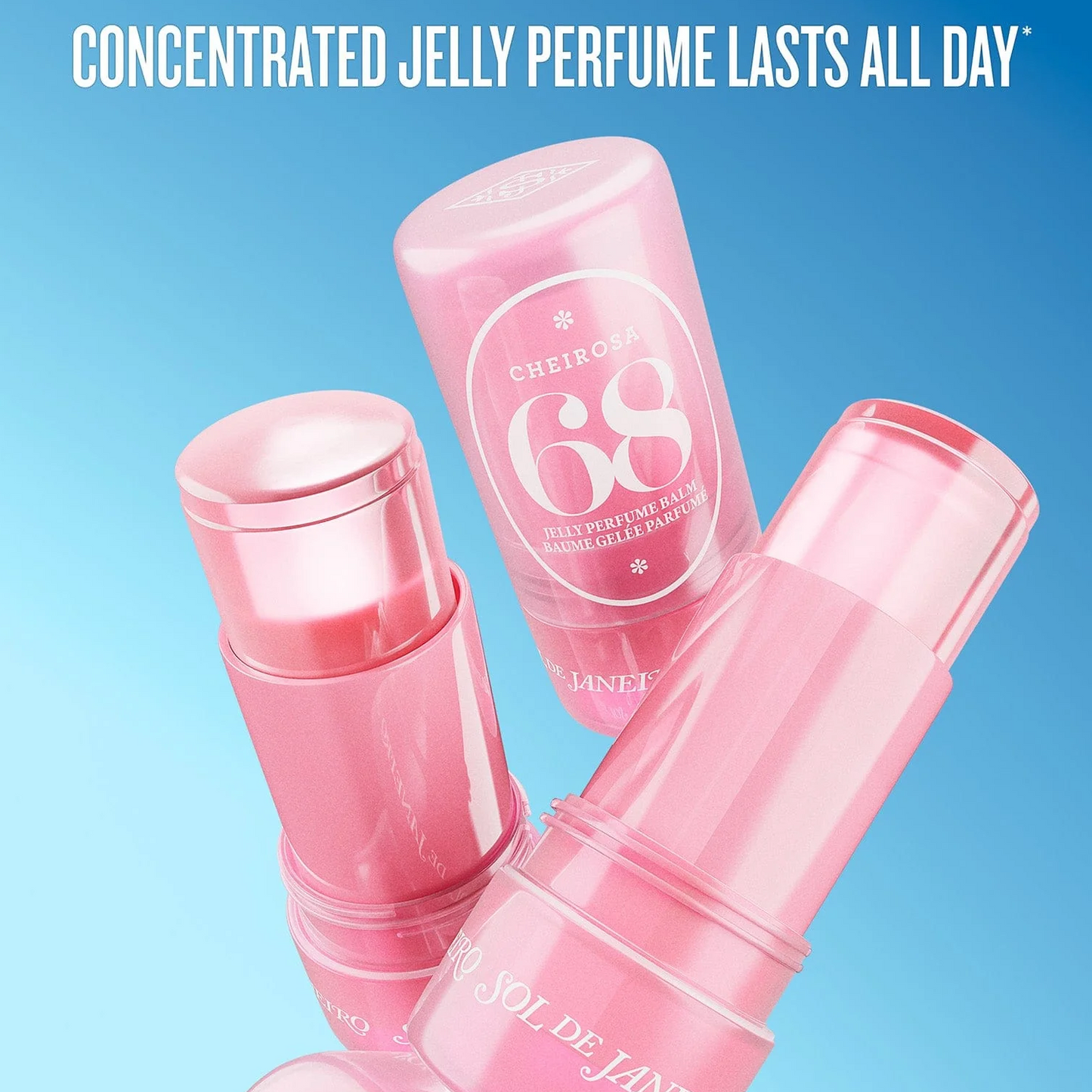 Sol de Janeiro Cheirosa 68 Jelly Perfume Balm Stick Trio