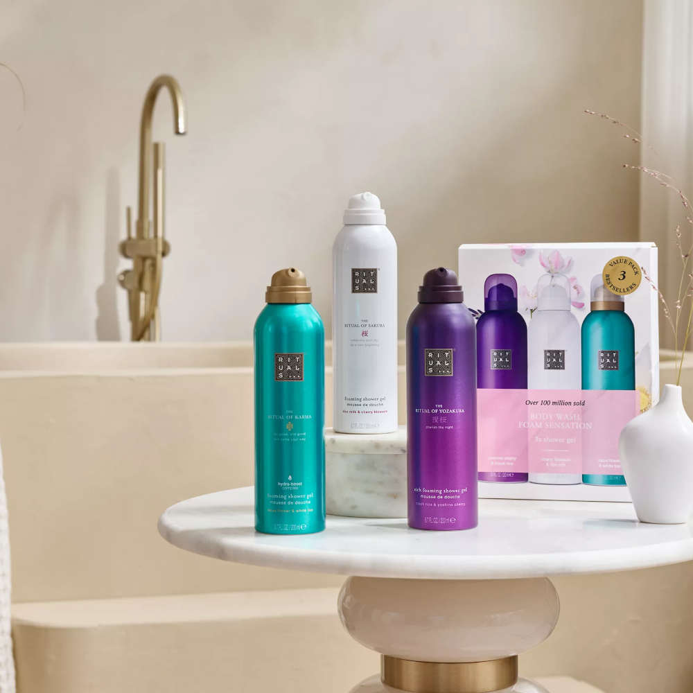 Rituals Shower Foam Discovery Value Pack