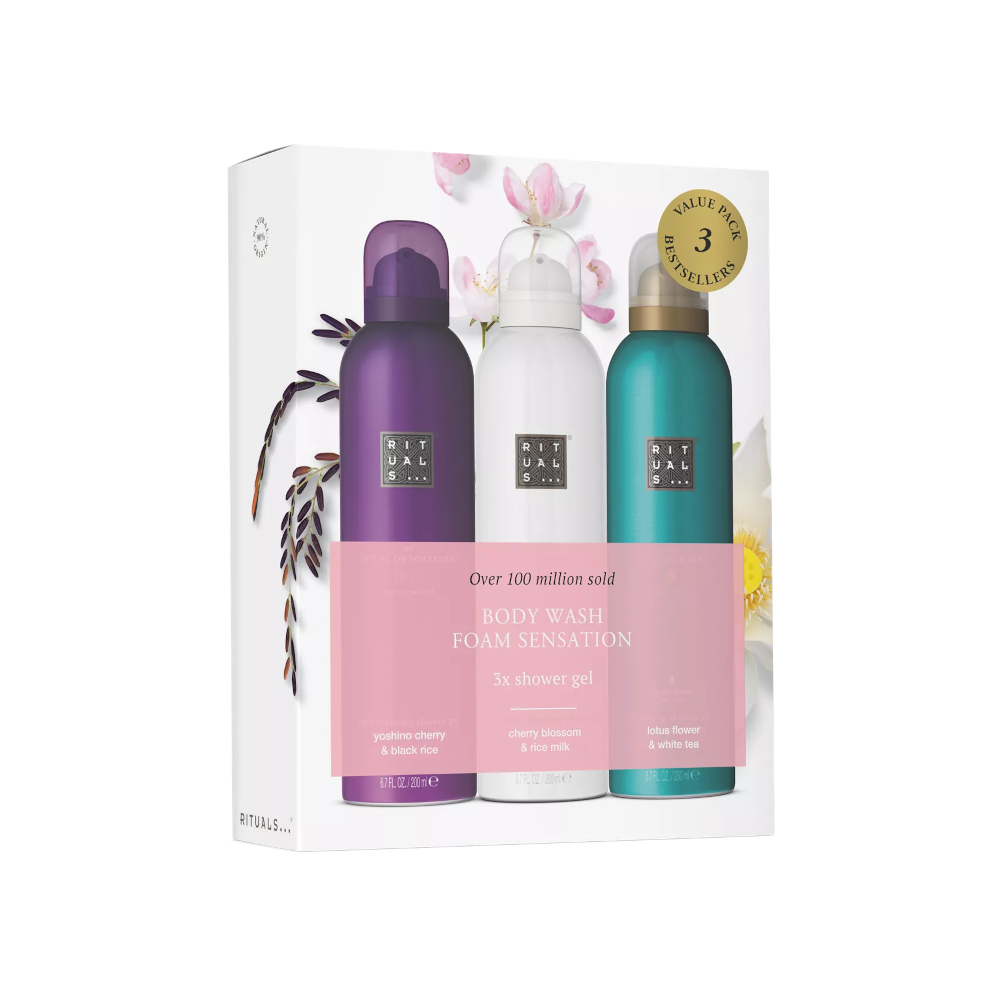 Rituals Shower Foam Discovery Value Pack